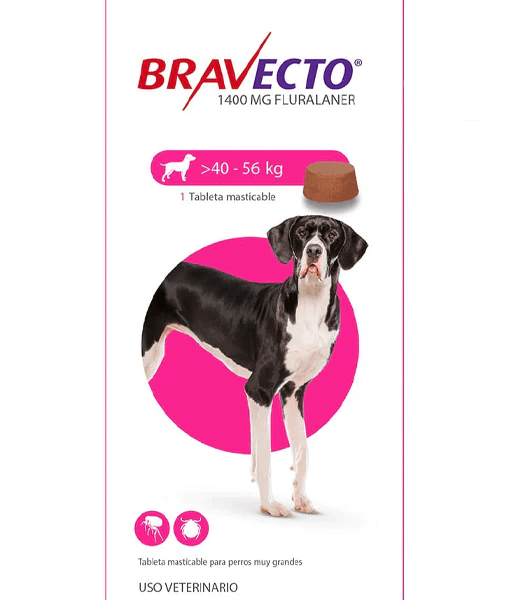 Bravecto Bravecto 1400 mg Fluralaner 40-56 kg