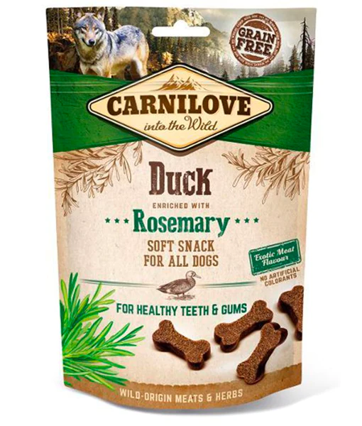 Carnilove - Semi Moist Duck enriched with Rosemary 200g Carnilove