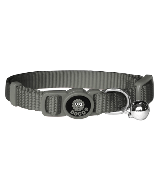 Doco - Signature Cat Collar Grey Doco