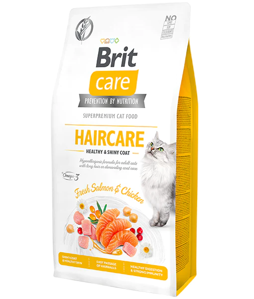 Brit Care - Cat Grain-Free Haircare Healthy And Shiny Coat 2kg Brit Care