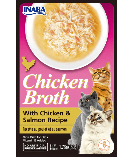 Inaba - Chicken Broth - Chicken & Salmon 50g