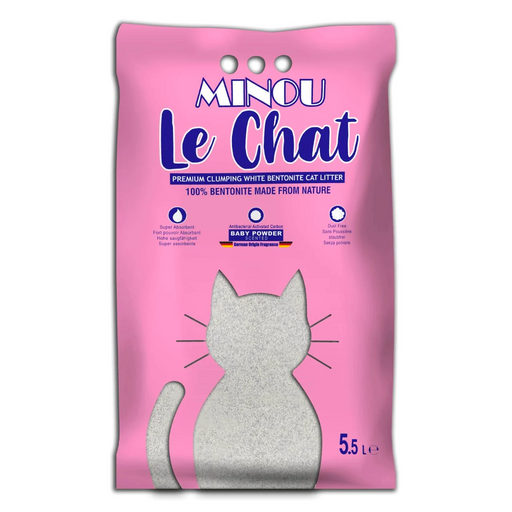 Minou - Le Chat Baby Powder Scented 5.5L Minou