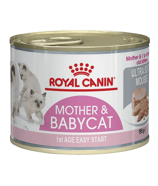 Royal Canin - Mother and Babycat Ultra Soft Mousse 195g