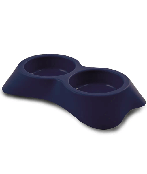 Nuvola double bowl blue