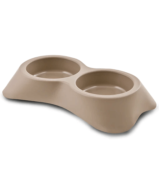 Nuvola double bowl beige