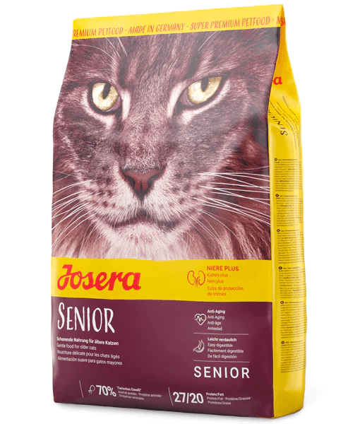 Josera - Poultry Formula for Senior Cats with Kidney Support, Antioxidants & Longevity Boost – 2kg