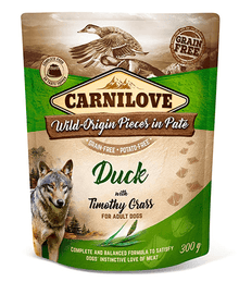 Carnilove - Duck with Timothy Grass Pate 300g