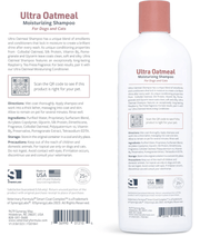 Synergy Labs - Veterinary Formula, Ultra Oatmeal Moisturizing Shampoo For Dogs & Cats, Raspberry Tea Scent - 503ml