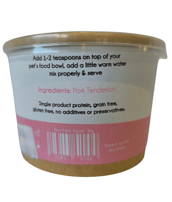 The Pet Bistro Meal Topper – Pork Recipe 80g