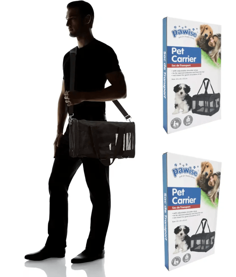 Pawise Cloth Carrying Bag – Foldable Travel Carrier for Pets