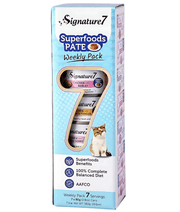 Signature7 Superfoods Pate Weekly Pack With Different Nutritional Benefits Cat Wet Food 7x80g