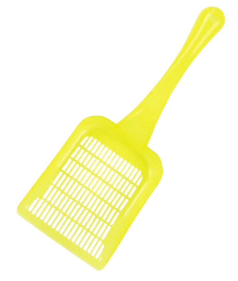 Pawise - Plastic Cat Litter Scoop Yellow - 29 x 10 cm