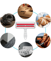 Pawise - Easy Hair Collection Roller, Reusable Pet Hair Remover for Clothes, Furniture, & Bedding - 20x20x6cm