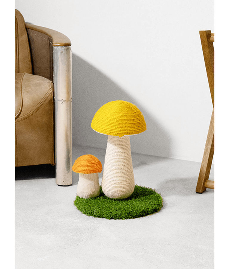 Pawise - Mushee Mushroom Cat Scratching Post - 40 x 35 cm