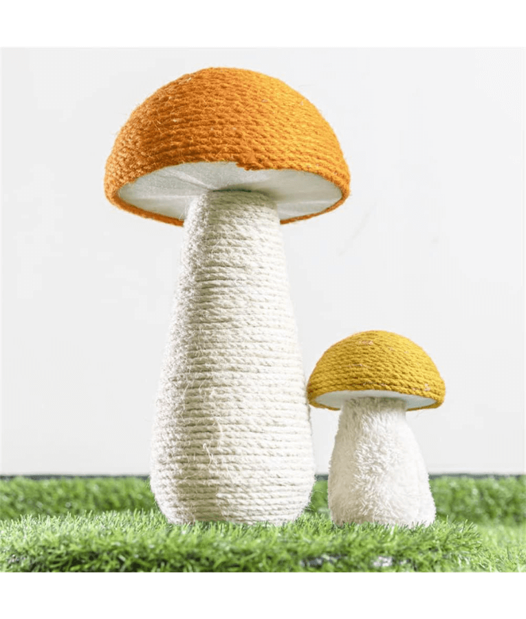 Pawise - Mushee Mushroom Cat Scratching Post - 40 x 35 cm