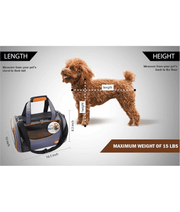 Pawise - Pet Travel Bag – Compact Soft-Sided Carrier Medium - Large