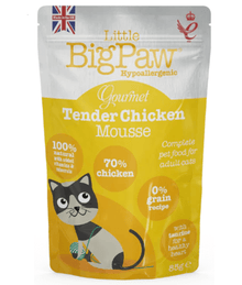 Little Big Paw Little Big Paw - Gourmet Tender Chicken Mousse for Cats (85g)