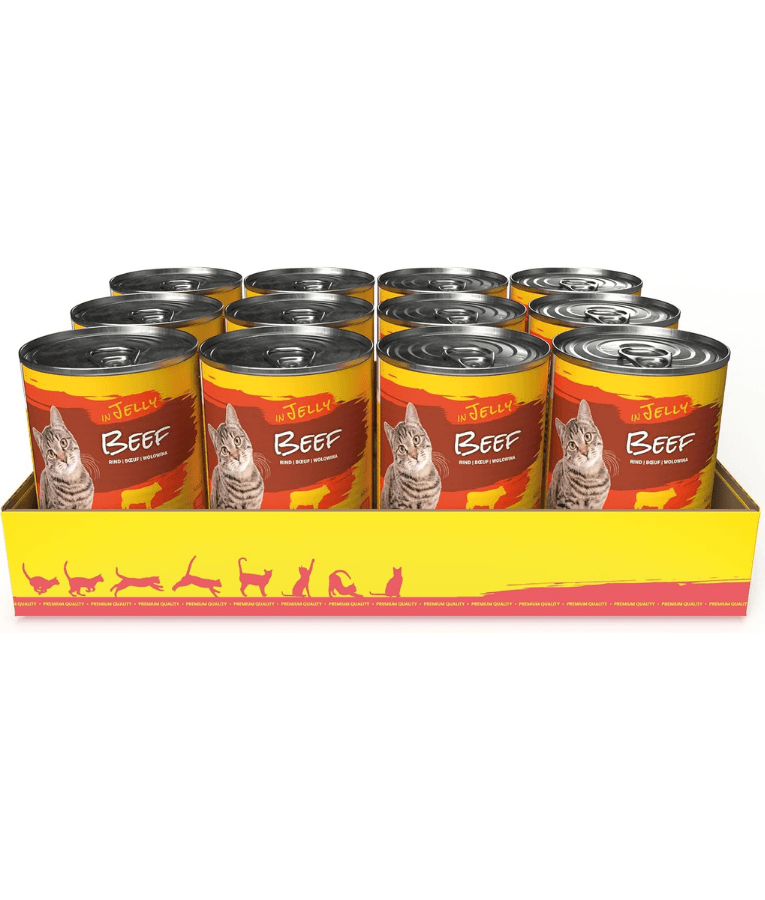Josera - JosiCat Beef in Jelly, Grain-Free, Adult - Wet Cat Food - 400 g