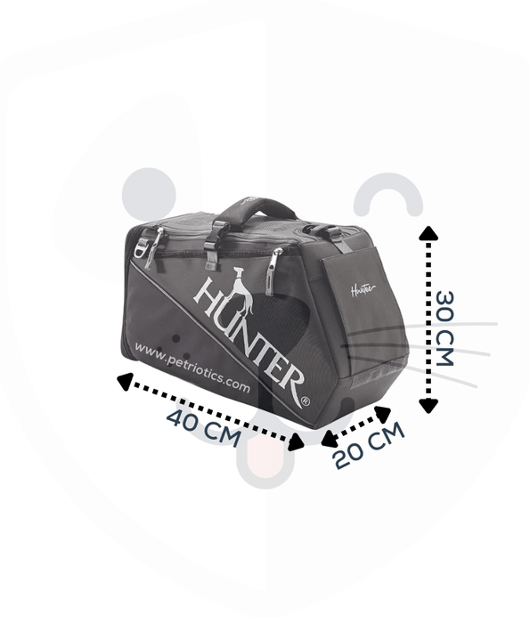 HUNTER Skien Carrier Black L45 x W20 x H30cm