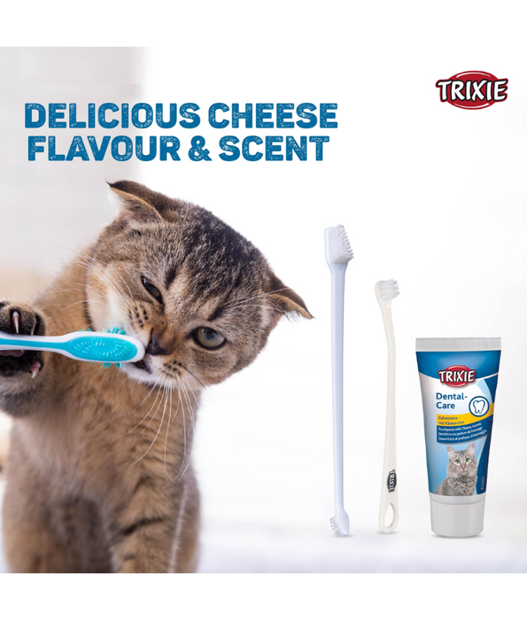 Trixie - Cat Dental Hygiene Set 50g