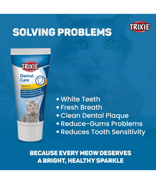 Trixie - Cat Dental Hygiene Set 50g