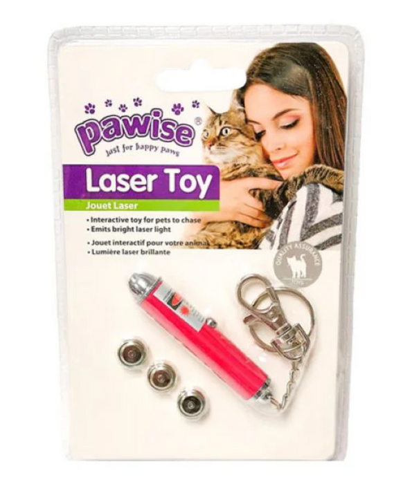 Pawise - Cat Laser Pointer Toy - 7 x 5 x 1 cm