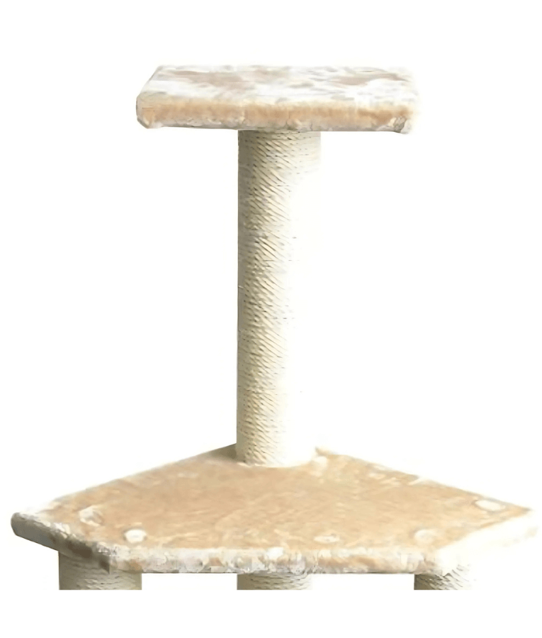Pawise - Multiple Levels Cat Tree Rome II, with Platform & Hideaway Space - L40 x W40 x H110 cm