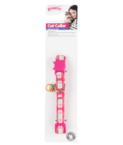 Pawise – Cat Collar Pink with Bell