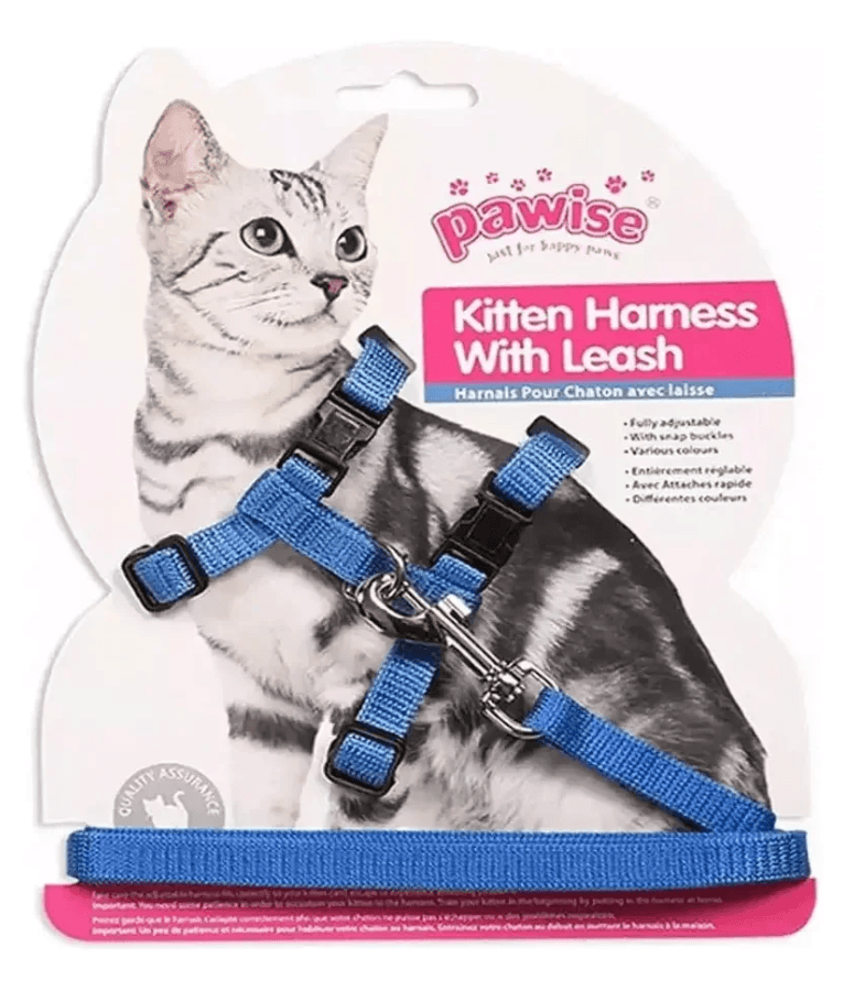 Pawise - Kitten Harness with Leash ( S - L )