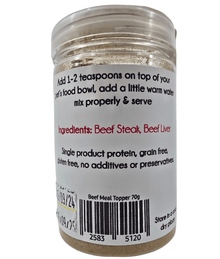 thepetbistro The Pet Bistro Meal Topper Beef Recipe 70g