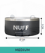 Nuff Stainless Steel Dog Bowl 0.9L-1.9L