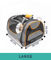 Pawise - Pet Travel Bag – Compact Soft-Sided Carrier Medium - Large