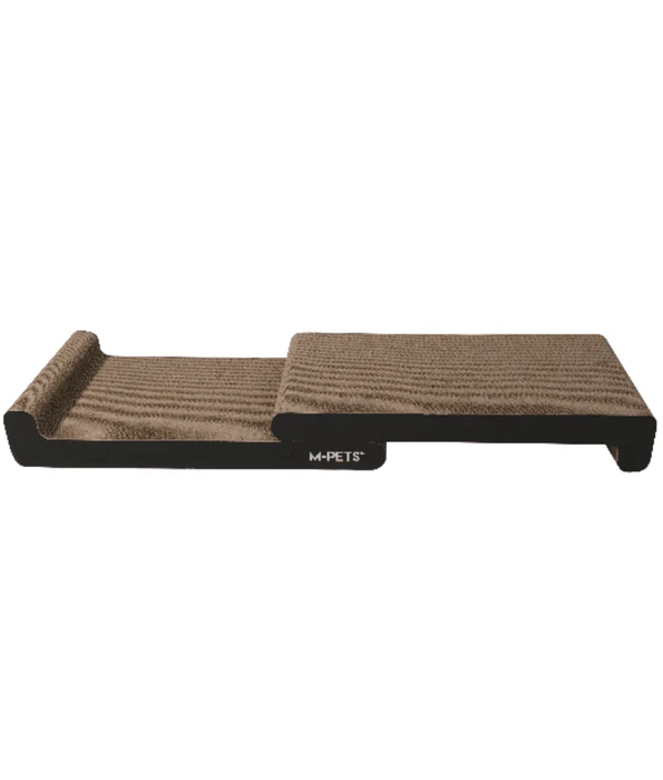 M-Pets - My Scratchy Montana Cat Scratcher, Cardboard Surface, Catnip Included, Eco-Friendly - 49 x 22 x 8 cm