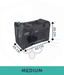 Pawise Cloth Carrying Bag – Foldable Travel Carrier for Pets