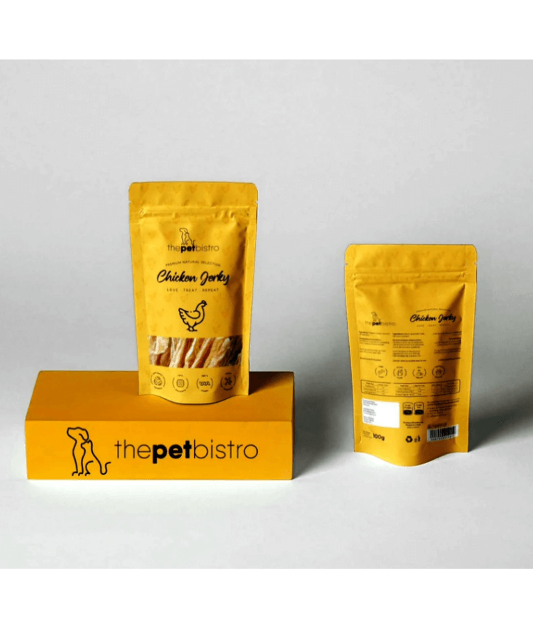 The Pet Bistro Chicken Jerky 100g