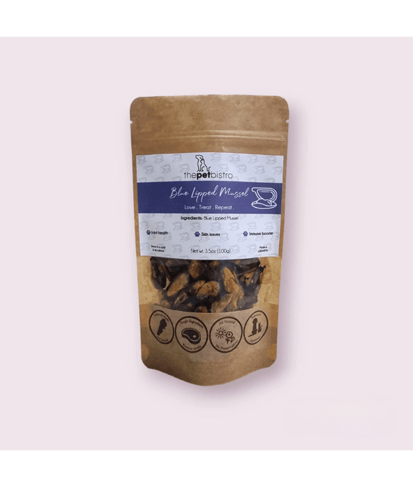 The Pet Bistro – Blue Lipped Mussels, 100g