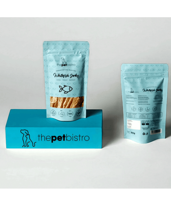 The Pet Bistro – White Fish Jerky 100g