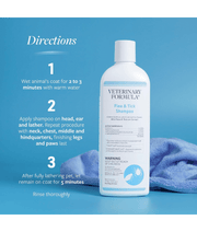 Synergy Labs - Veterinary Formula, Flea & Tick Shampoo For Dogs & Cats - 473 ml
