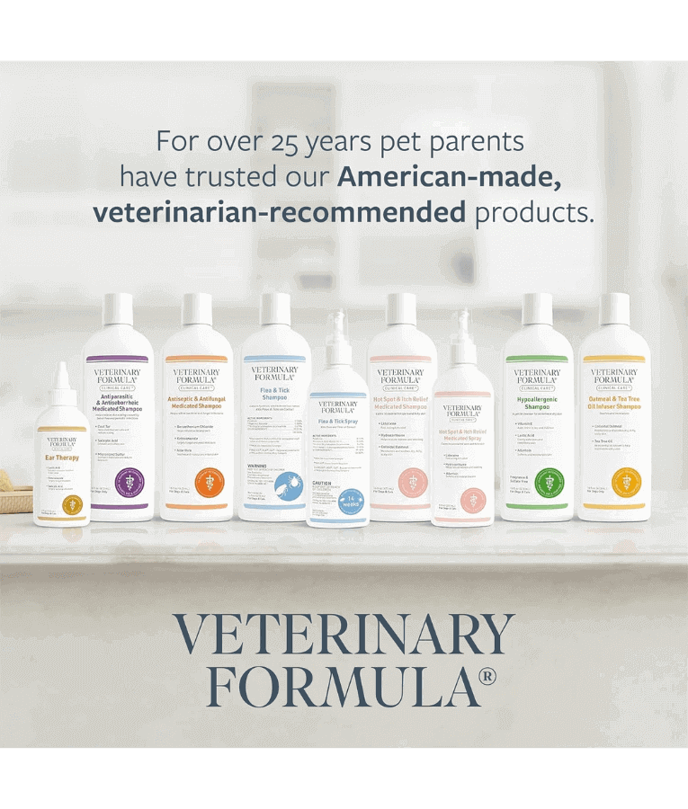 Synergy Labs - Veterinary Formula, Puppy Love Shampoo, Extra Gentle & Tearless for Puppies & Kittens - 503ml