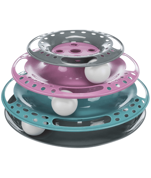 Trixie - Catch The Balls Cat Toy - Three Levels 25 × 13 cm