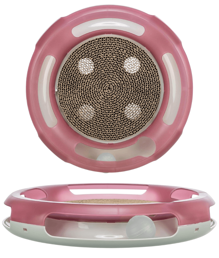 Trixie - Race & Scratch - Cat Circle Track, Cardboard Scratching Pad 37 cm