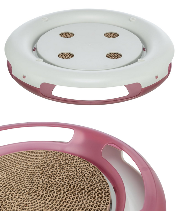 Trixie - Race & Scratch - Cat Circle Track, Cardboard Scratching Pad 37 cm