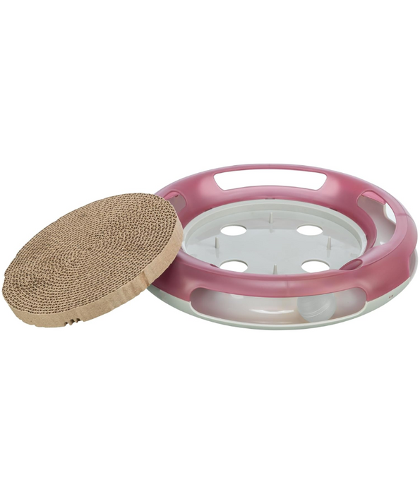 Trixie - Race & Scratch - Cat Circle Track, Cardboard Scratching Pad 37 cm