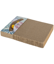 Trixie - Scratching Cardboard With 2 Balls With Catnip L38xW30xH5 cm