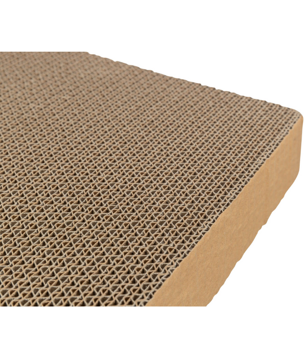 Trixie - Scratching Cardboard With 2 Balls With Catnip L38xW30xH5 cm