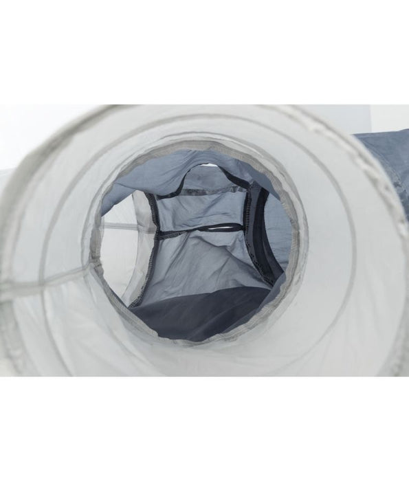 Trixie – 4-Way Cat Play Tunnel with Peek-A-Boo Hole, Durable Nylon Interactive Toy - 3 × Ø22 × 50 cm