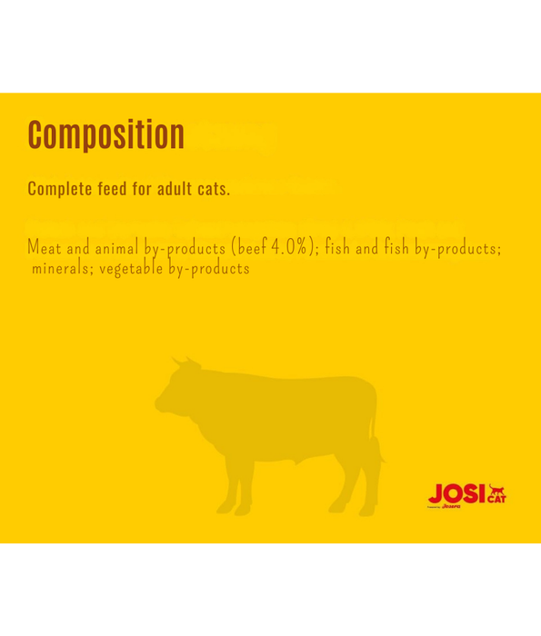 Josera - JosiCat Beef in Jelly, Grain-Free, Adult - Wet Cat Food - 400 g