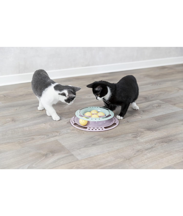 Trixie - Junior Cat/ kitten Activity Circle Track - Chase Track, Cat Toy - 24cm