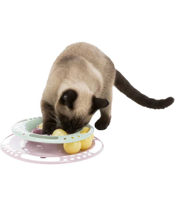 Trixie - Junior Cat/ kitten Activity Circle Track - Chase Track, Cat Toy - 24cm