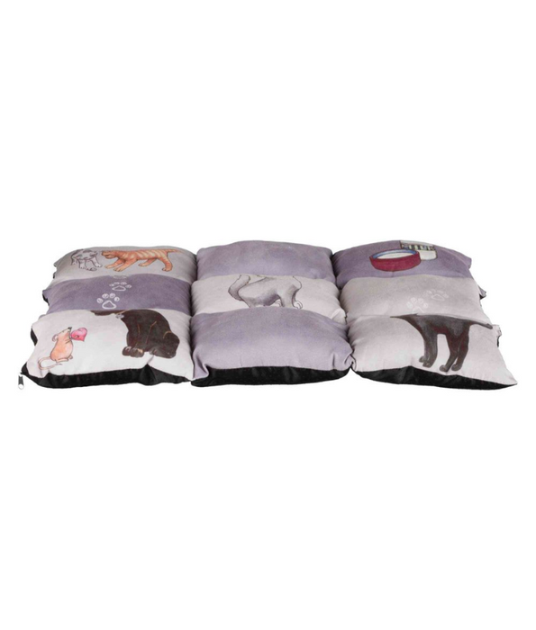 Trixie - Lying Mat Patchwork Blanket With Pockets For Catnip L54xW40xH7